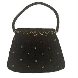 Vintage Eva's De Luxe beaded evening bag